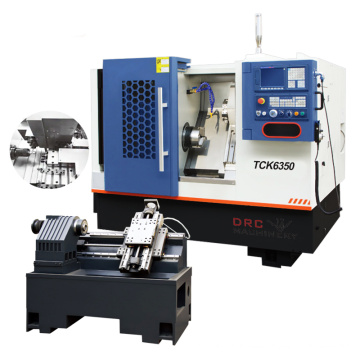 Günstige CNC -Drehmaschine TCK6350 Niedrig cost horizontales Metallbett CNC Drehmaschine